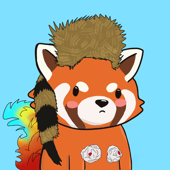 Okay Red Panda #6562