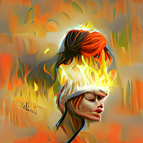 Burning Inside Her Head