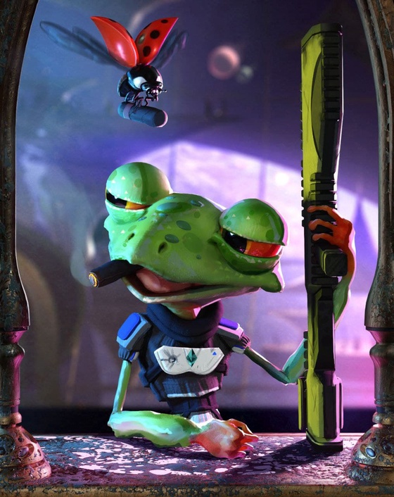 The Gunner Frog