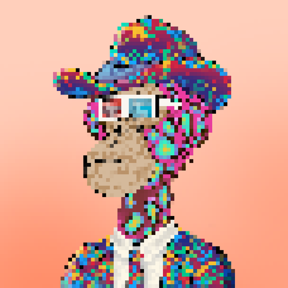 Trippin' Pixel Ape #2477