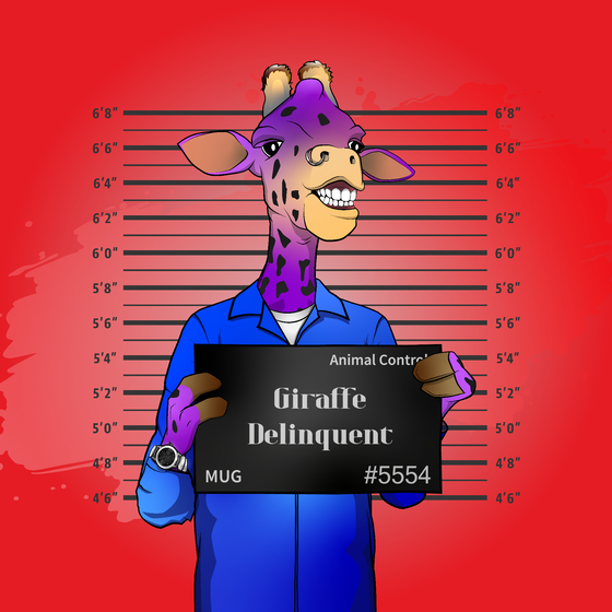Delinquent Giraffes #5554