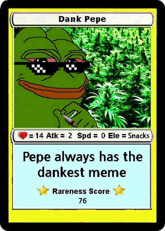 DANKPEPE | Series 1 | Card 5 | Rare Pepe Wallet 2016 NFT Counterparty Asset