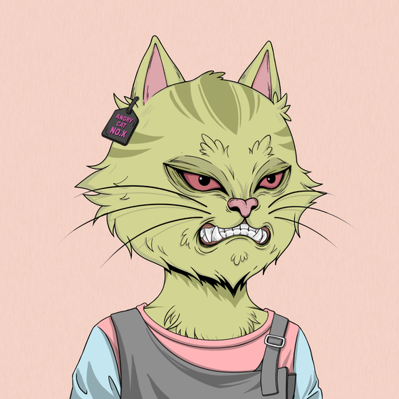 Angry Cat #8681