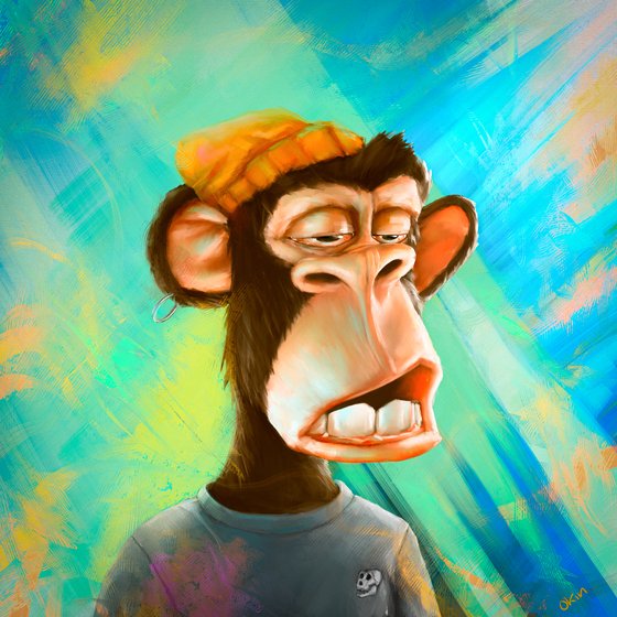 Bored Ape YC #6804 Restyled
