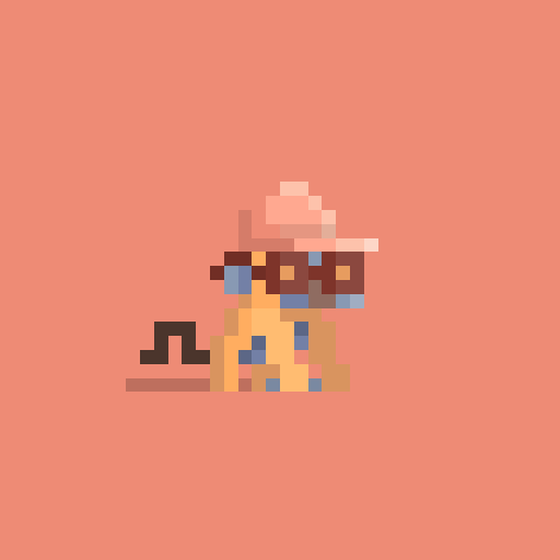 Tiny Monkey #719