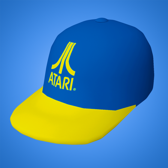 Blue Atari Cap