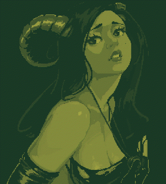 Devil Girl -GB Green version-