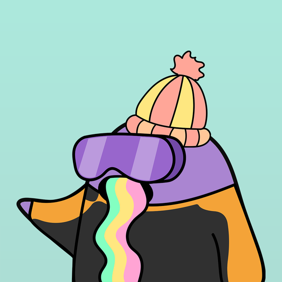 PASTEL PENGUIN #458