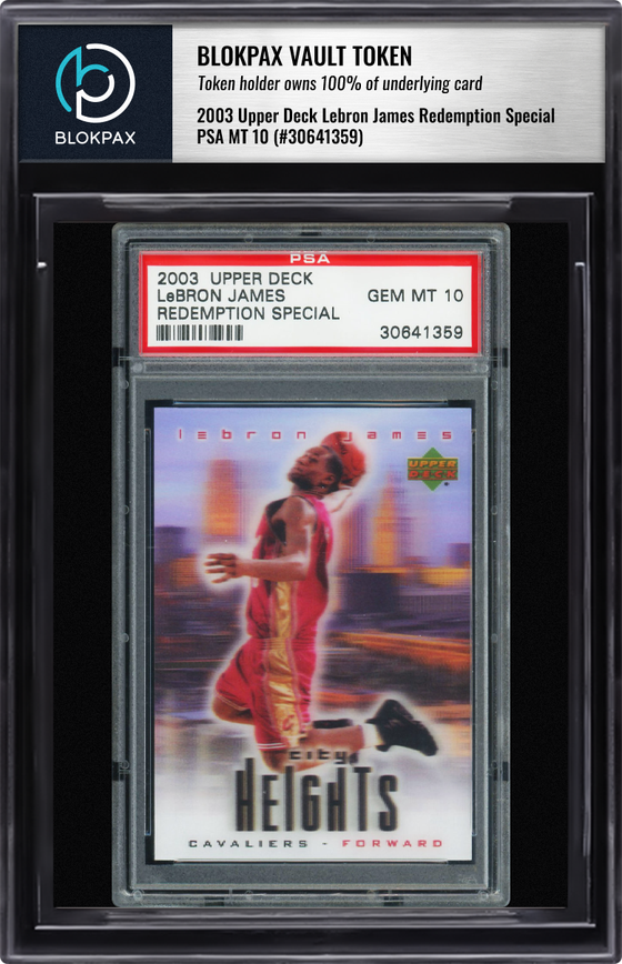 2003 Upper Deck LeBron James # - PSA 10 (Cert: 30641359)