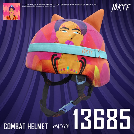Galaxy Combat Helmet #13685