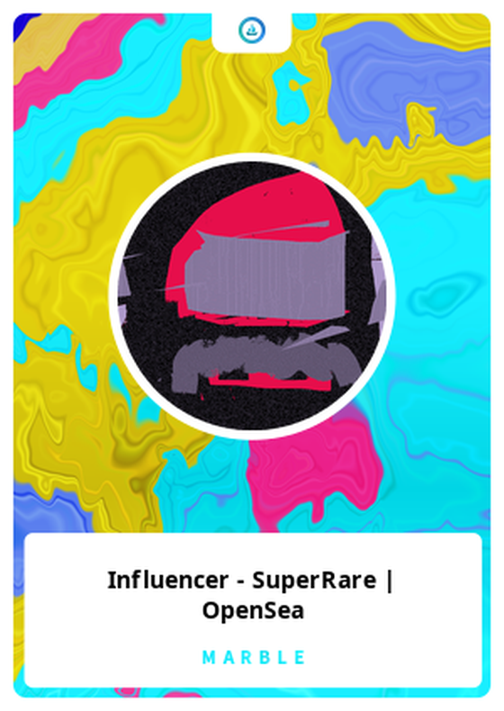 Influencer - SuperRare | OpenSea