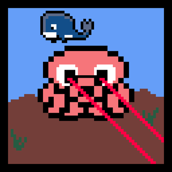 Pixel Squid #843