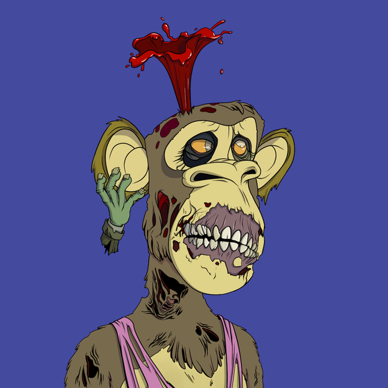 Zombie Ape Club #32