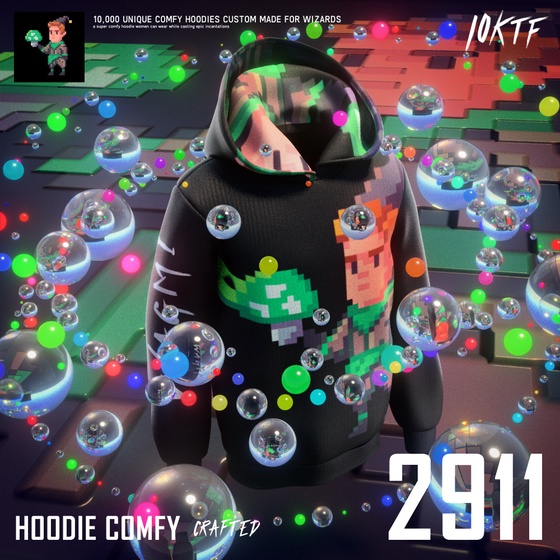 Wizard Comfy Hoodie #2911