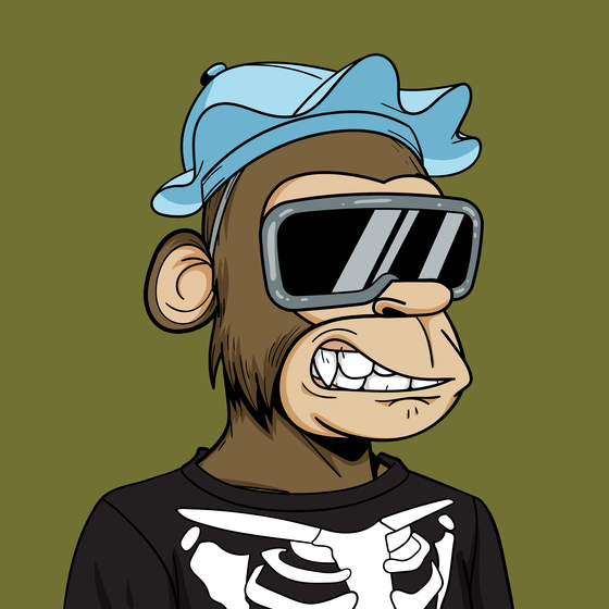 Simp Ape Yacht Club #6766