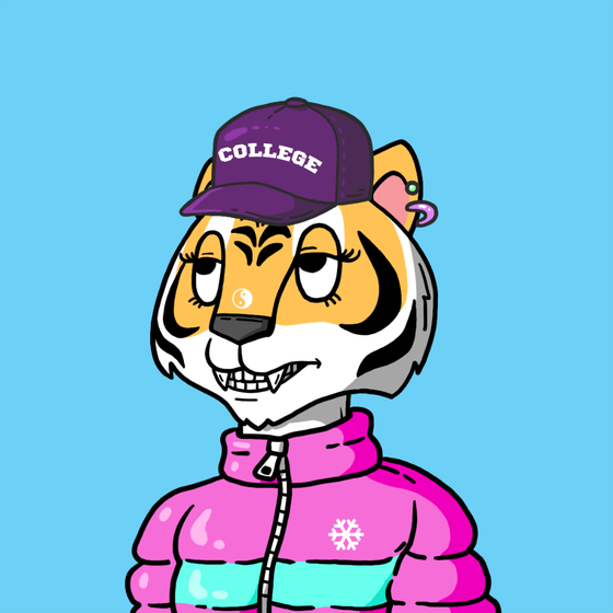 Grouchy Tigress Social Club #1399