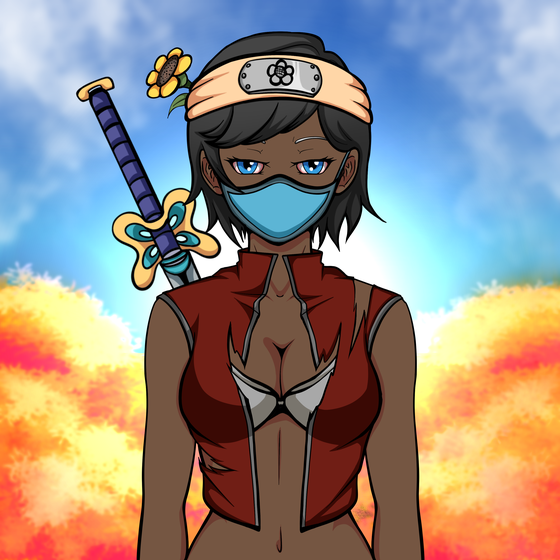 Female Ninja #166