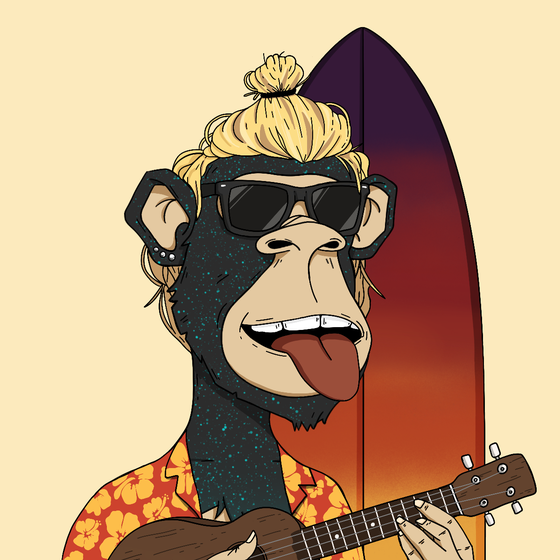 Chillin' Ape Surf Club #393