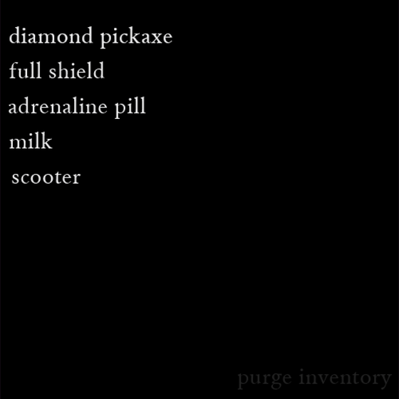 Purge Inventory #2038