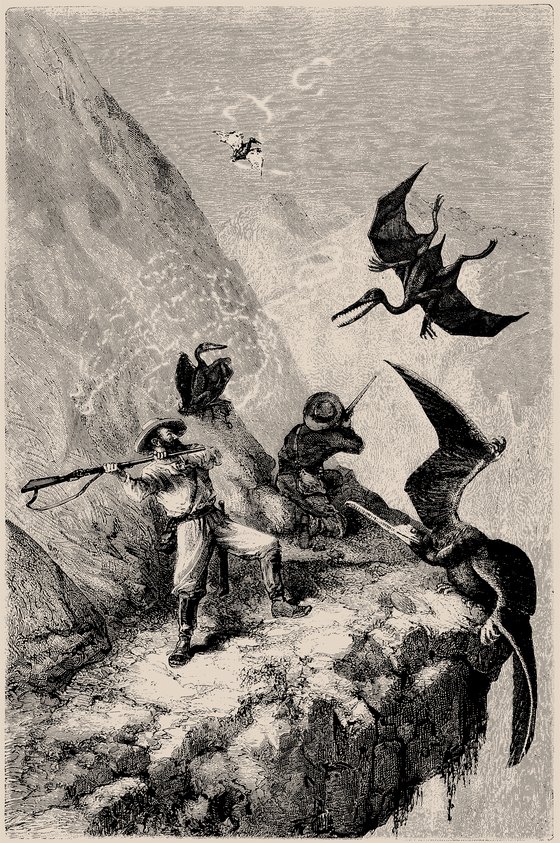 Pterodactyl hunting in America