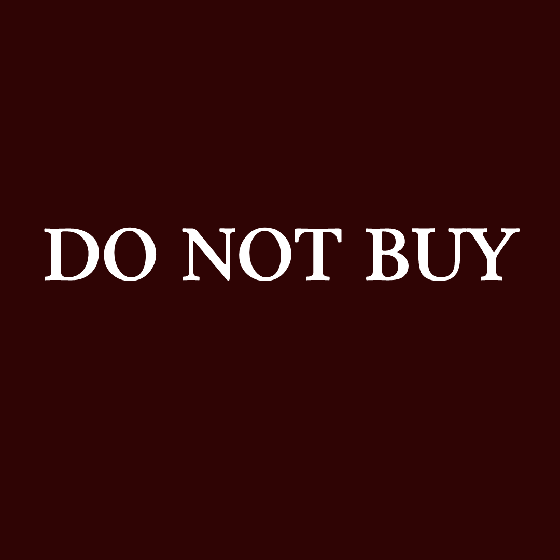 DO NOT BUY