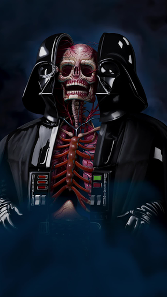 Dissection of Darth Vader - Green Lightsaber (Nychos) #25/111