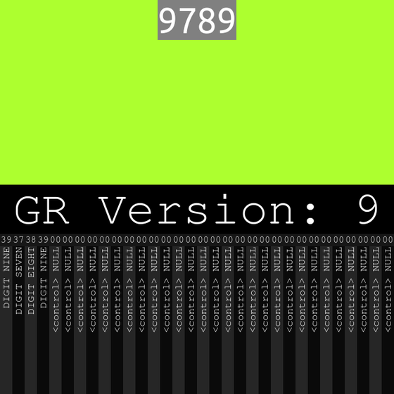 9789 (GR version 9)