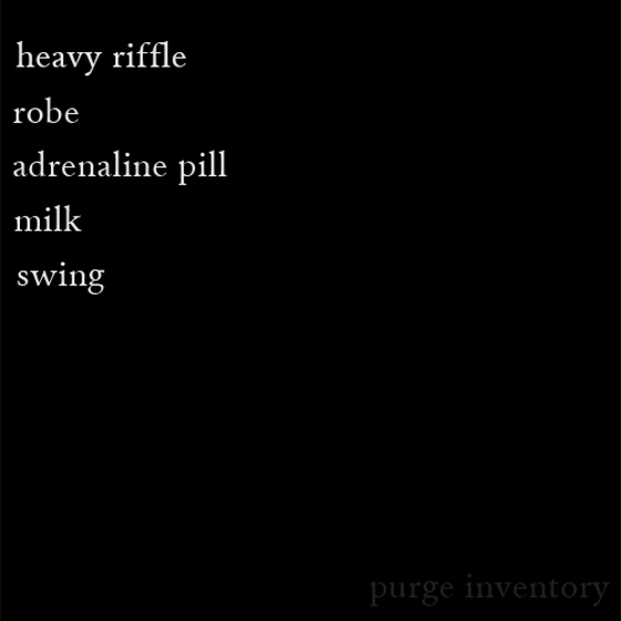 Purge Inventory #5529