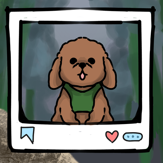 旅する犬 #1140