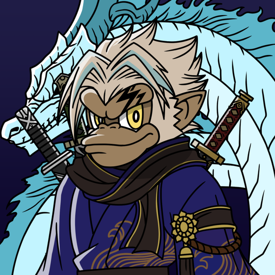 Neo Samurai Monkey #679