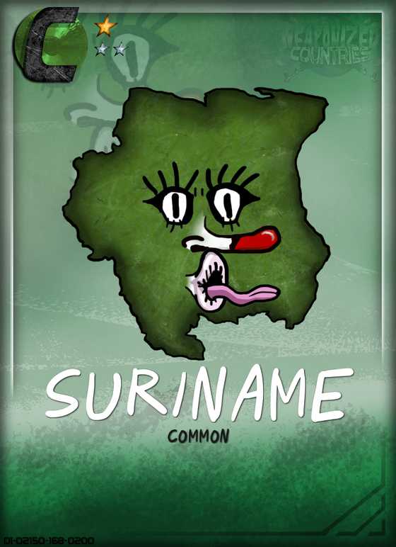 Weaponized Countries #2150 Suriname