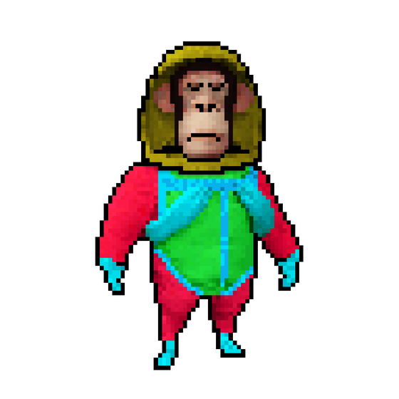 Pixel Radioactive Ape #431