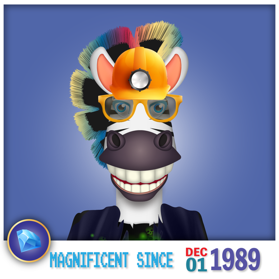 Zebra Birthday #2485