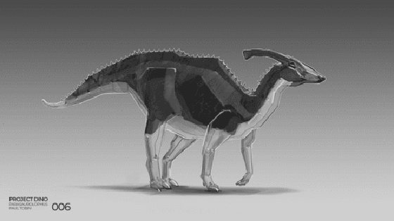 Pre-Historic Dinozor - Parasaurolophus - (Edition of 2)
