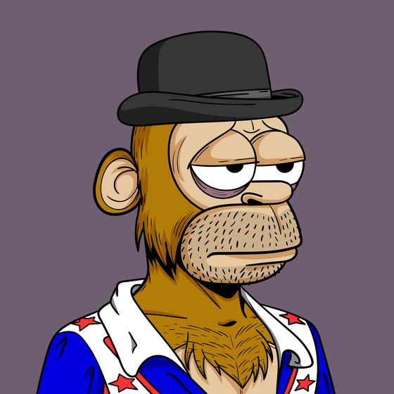 Simp Ape Yacht Club #7492