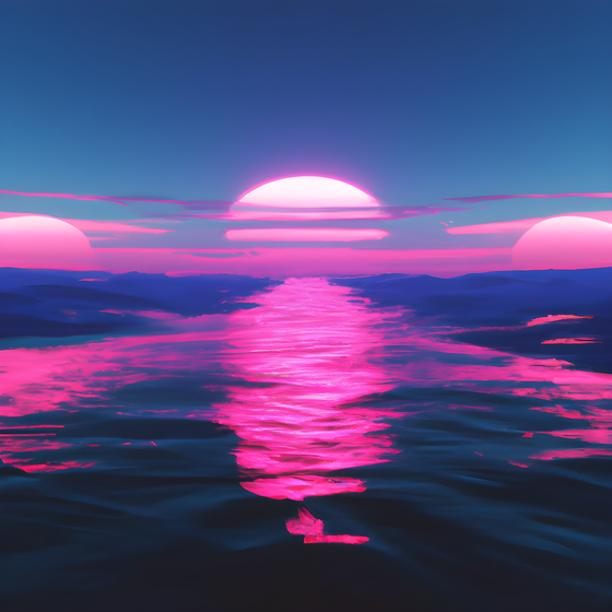 Synth Sunsets #11