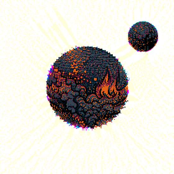 SMOLDERING FIRE PLANET