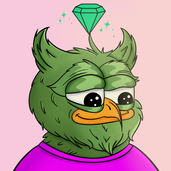 Rare Pepe Birds #2225