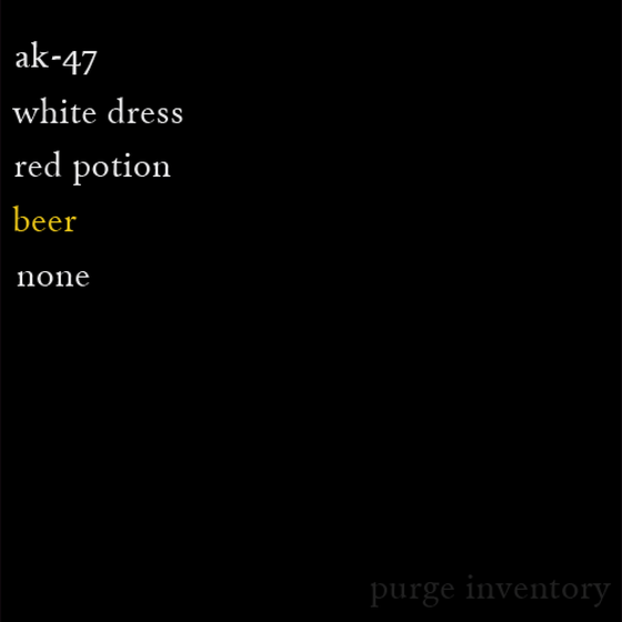 Purge Inventory #3051