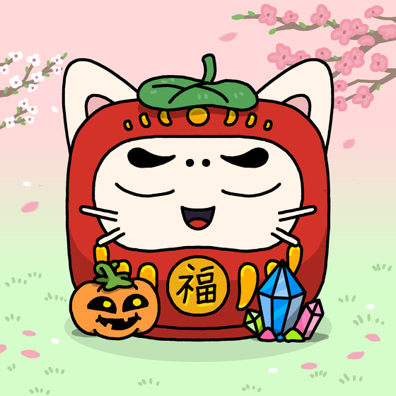 Neko Daruma #99