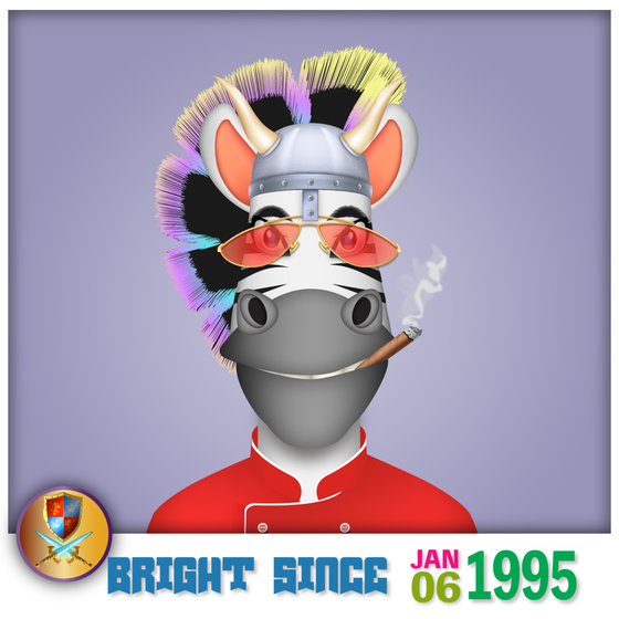 Zebra Birthday #5142