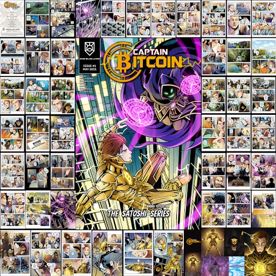 Captain Bitcoin Manga: Issue #1 (1st Edition)