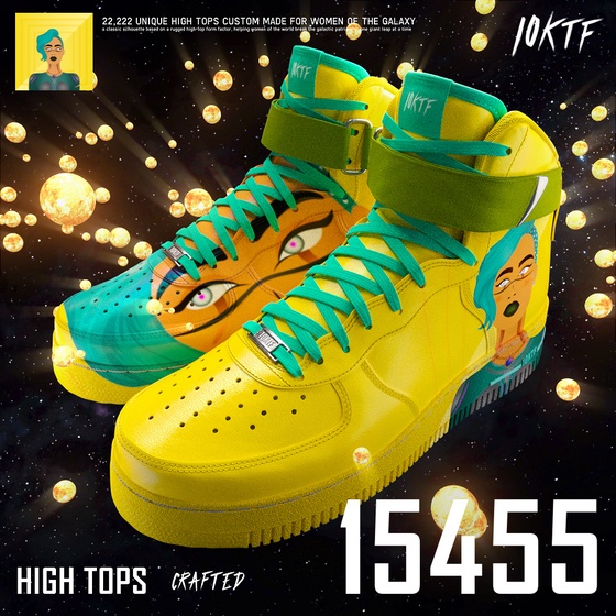 Galaxy High Tops #15455