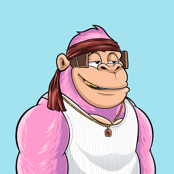 Smokin' Gorilla #7396