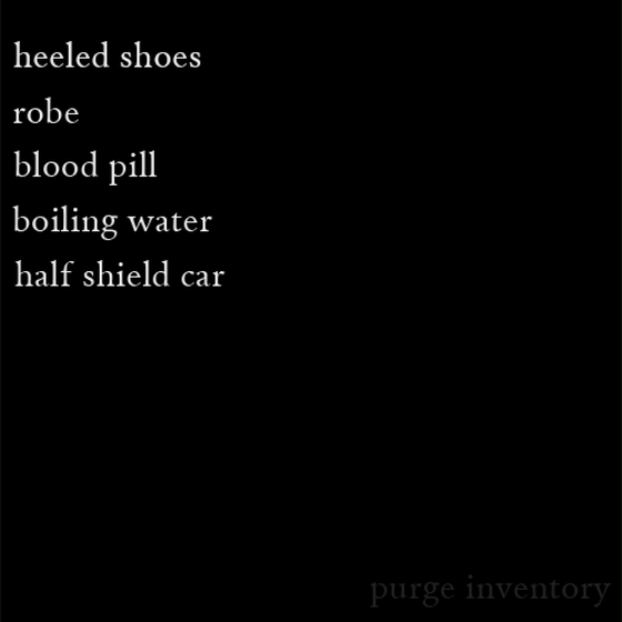 Purge Inventory #2096