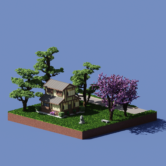 Voxel Universe Plot #370