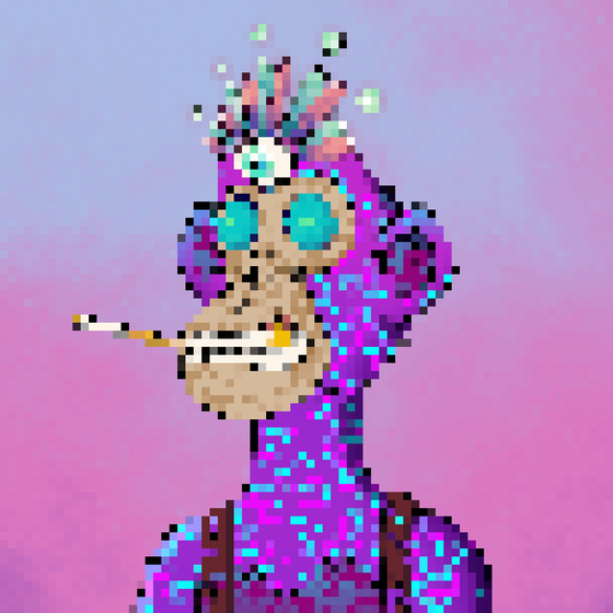 Trippin' Pixel Ape #578