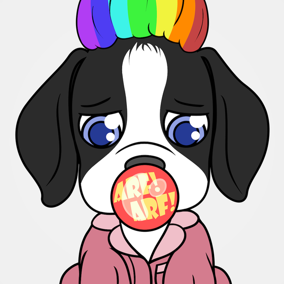 Bubblegum Puppy #6437