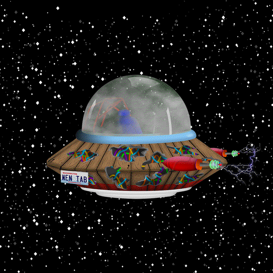 Alien UFO 1354