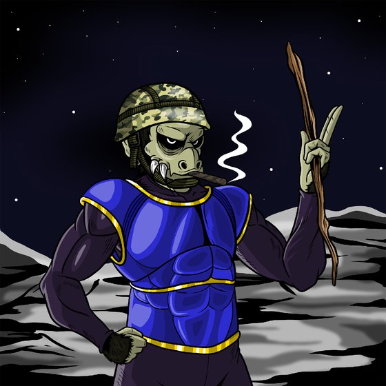 Alien Army Apes NFT #1844